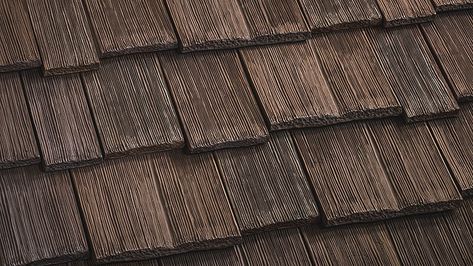 Best Cedar Shake Shingle Roofing Alternative | CeDUR Cedur Roofing, Vinyl Cedar Shake Siding, Cedar Shake Shingles, Cedar Shake Siding, Types Of Roofing Materials, Cedar Shake Roof, Shake Shingle, Best Roofing, Cedar Shake