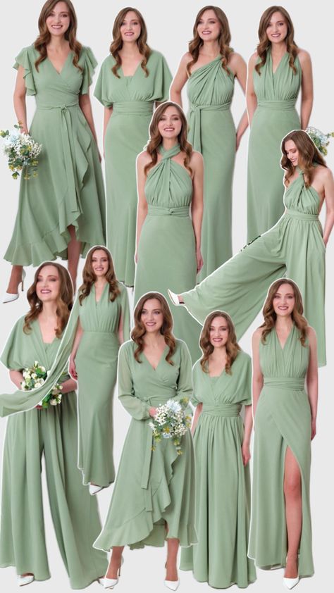 Green Chiffon Bridesmaid Dress, Sage Green Bridesmaid Dress, Green Bridesmaid, Green Bridesmaid Dresses, Bridesmaids Dress, Chiffon Bridesmaid Dress, Bridesmaids Dresses, Chiffon Bridesmaid, Sage Green