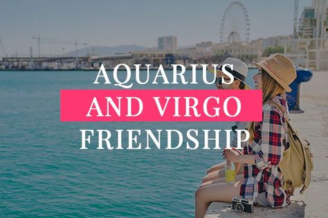 Aquarius Friendship, Virgo Friendship, Aquarius And Virgo, Aquarius Traits, Virgo Traits, The Aquarius, Virgo And Aquarius, Astrology Horoscopes, Aquarius Zodiac