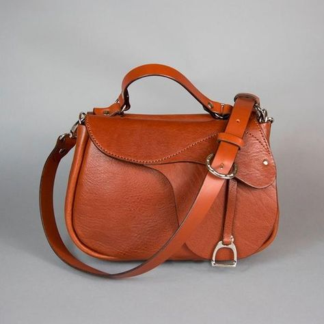 Hand Bags Ideas, Tan Leather Handbags, Saddle Handbags, Bags For Ladies, Genuine Leather Handbags, Small Leather Bag, Equestrian Gifts, Laptop Bag For Women, Horse Gifts