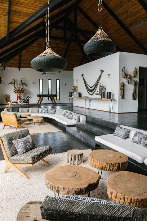 Spirited Pursuit, Boutique Hotels Design, African Interior Design, Lodge Design, Resort Interior, African House, African Inspired Decor, African Interior, Hotel Inspiration