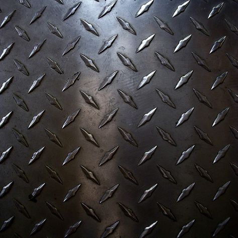 Rough Diamond Plate Metal Metal Pattern Texture, Metal Surface Texture, Steel Texture Metals, Old Metal Texture, Metal Diamond Plate Texture, Texture Designs, Photoshop Patterns, Diamond Texture, Johnson Space Center