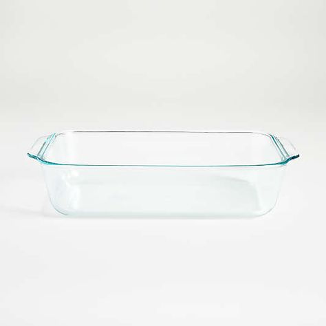 Pyrex | Crate and Barrel Detergent Advertisement, Dishwasher Liquid, Pyrex Baking Dish, Pyrex Glassware, Glass Bakeware, Fruit Cobbler, Baking Dishes, Glass Baking Dish, Pyrex Glass