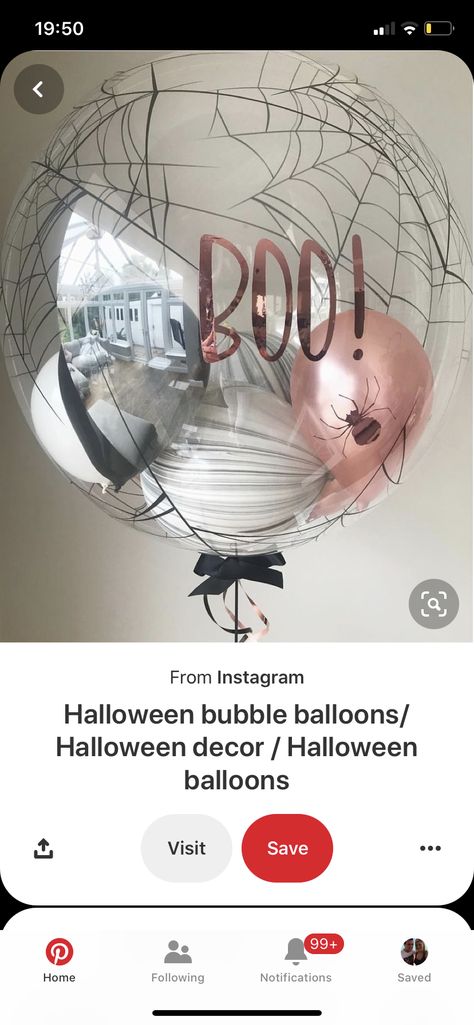 Halloween Bobo Balloon Ideas, Halloween Bubble Balloons, Halloween Bobo Balloons, Balloon Decorations Without Helium, Piñata Halloween, Globos Halloween, Balloon Boutique, Halloween Pinata, Bobo Balloons