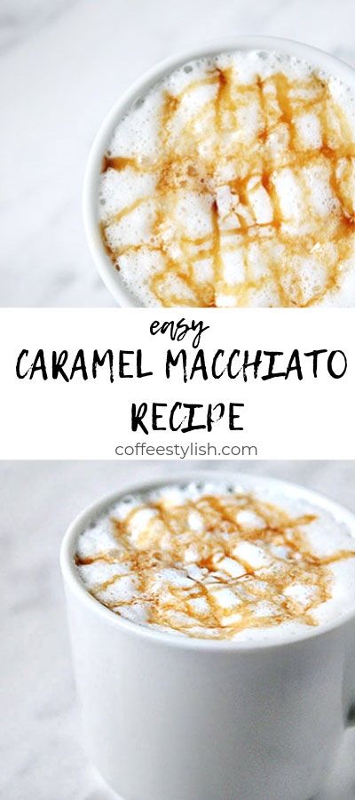 Homemade Caramel Macchiato, Caramel Coffee Recipe, Caramel Macchiato Starbucks, Keurig Recipes, Caramel Macchiato Recipe, Caramel Cappuccino, Macchiato Recipe, Nespresso Recipes, Espresso Recipes