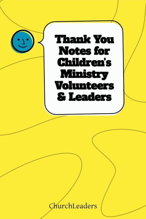 Thank you notes for children's ministry volunteers and leaders are a blessing. Use this wording to express appreciation for all your kidmin folks! #thankyou #thanks #kidmin #volunteers #childrensministry #volunteerappreciation #kidminthanks #churchworkers Thank You Volunteers Quotes, Volunteer Thank You Quotes, Volunteer Thank You, Ministry Appreciation Gifts, Thank You Quotes For Helping, Church Volunteer Appreciation Gifts, Volunteer Appreciation Quotes, Childrens Ministry Director, Thank You Note Wording