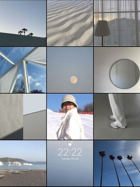 Taehyung Theme, Instagram Feed Theme Layout, Branding Mood Board Inspiration, Blue Feeds, Instagram Feed Tips, Ig Feed Ideas, Instagram Feed Planner, Instagram Feed Layout, Photo Editing Vsco