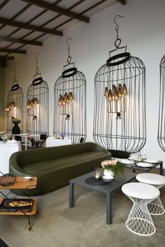 Industrial Interior Design Ideas | Commercial Interior Design Industrial Interior Design Industrial chic eclectic deco vintage Milan Hotels, Milan Bar, Illustrated Typography, Asian Bathroom, Wallpaper House Design, Chinese Bird, Lantern Lighting, Interior Design Per La Casa, Chinese Lantern