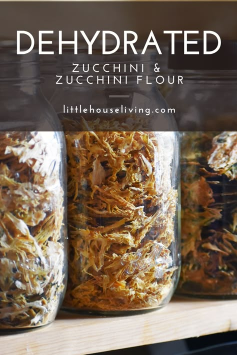 Need to use up all of those huge garden zucchini? Here's how we make our dehydrated zucchini, zucchini flour, and how I store it for the winter. #zucchini #preserving Squash Flour Recipes, Zucchini Preserving, Dehydrating Zucchini, Food Abundance, Squash Flour, Zucchini Flour, Dehydrated Zucchini, Preserving Zucchini, Dehydrating Food Storage