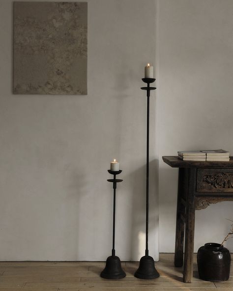 Dimension(cm)： Small: 20*80 Medium: 20*120 Large: 20*150 Material: Iron Floor Candelabra Decor, Large Floor Candle Holders, Floor Standing Candle Holders, Floor Candelabra, Floor Candle Holders, Living Space Decor, Tudor Style Homes, Dream Beach Houses, Condo Decorating