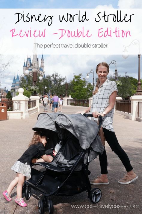 BiBA M Double Stroller Review – Collectively Casey Stroller For Disney World, Disney Stroller Rental, Stroller Hacks, Disney Stroller, Baby Bags For Mom, Strollers At Disney World, Best Stroller, Twin Strollers Infants, Luxury Stroller