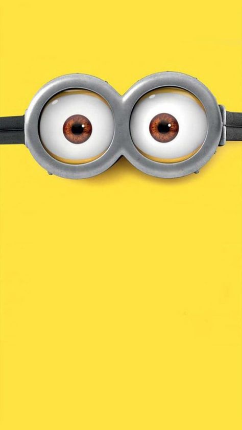 Funny 3D Iphone Wallpaper Cute Minions Wallpaper, Minions Eyes, Despicable Me 2 Minions, Minion Love, Happy Birthday Minions, Minions Minions, Minion Banana, Minions Party, Minion Pictures