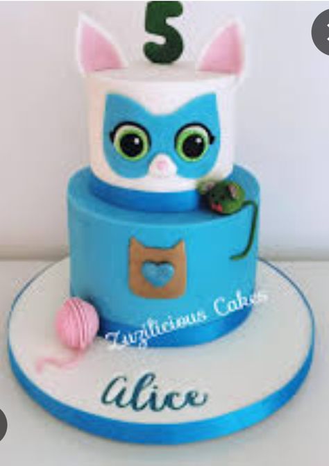 Super Kitties Cake, Super Kitties Birthday, Super Kitties, Kitty Cake, 2 Birthday Cake, Cake Decorating Designs, Cat Cake, Kids Party Themes, Cake Boss