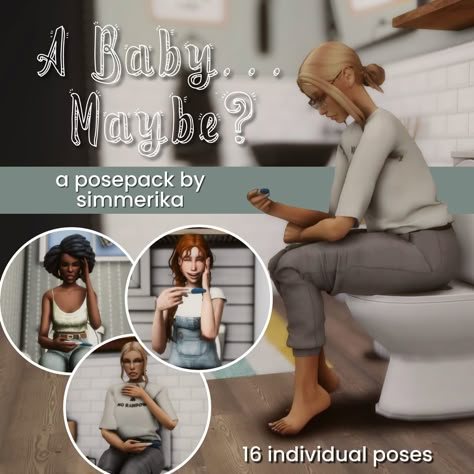 Sims 4 Pregnancy Test Mod, Sims4 Pregnancy Poses, Sims 4 Pose Packs Solo, Ts4 Maternity Cc, Teen Pregnancy Sims 4, Sims 4 Pregnancy Announcement Poses, Sims 4 Pregnant Belly, Sims 4 Pregnancy Test, Sims 4 Patron