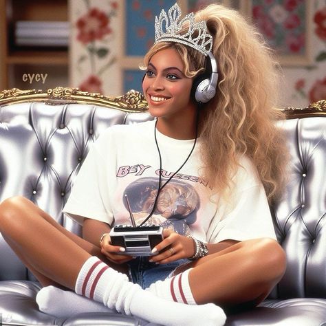 Beyonce 90s, Beyonce Images, Young Beyonce, Aspire To Inspire, Fran Fine, Celebrity Halloween, Mommy Quotes, Spotify Playlist Covers, Music Collage