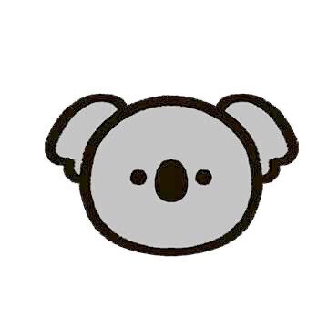 Koala Drawing Simple, Koala Doodle, Koala Drawing, Animated Emojis, Cute Easy Paintings, Cute Easy Doodles, Doodle Pages, Animal Doodles, Easy Doodles Drawings