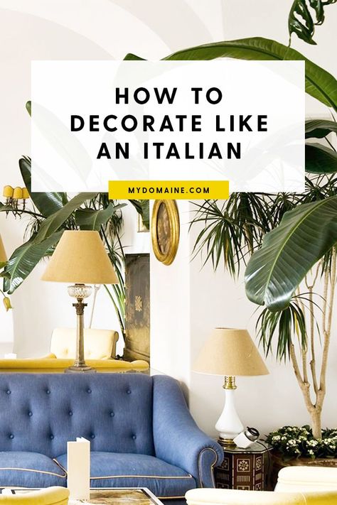 The best Italian decorating tips Modern Italian Decor, Italian Living Room Decor, Italy Homes Interior, Italian Style Decor, Italian Home Aesthetic, Italian Inspired Home, Coolest Hotels, Italian Style Home, Rustic Italian Home