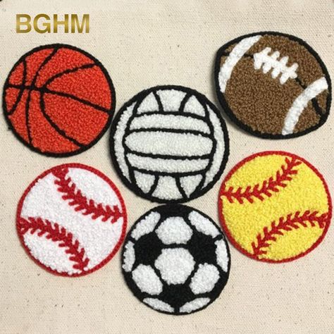 Baseball Embroidery, Sports Embroidery, Diy Basketball, White Hall, Basketball Theme, Baseball Ball, Baseball Balls, Cute Coasters, Sewing Crafts Tutorials