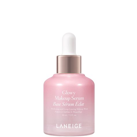 Achieve a glass skin effect with LANEIGE’s Glowy Makeup Serum, a lightweight, ultra-hydrating formula that works as a primer to illuminate the complexion while locking makeup into place. The serum-primer hybrid helps to absorb excess oil and smooth the appearance of skin texture for a flawless-looking finish.Suitable for all skin types, the award-winning formula is enriched with 100% natural pink diamond powder to create a reflective glow. Ceramides seek to seal moisture into the skin, as Light Glowy Makeup Serum, Laneige Makeup, Makeup Serum, Shea Butter Body Shop, Makeup Sale, Purple Shampoo, Turmeric Root, Skin Toner, Glowy Makeup