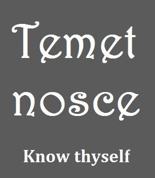 know thyself in latin... It's what it's all about... But imagine being told "if you try to find out who you were before we got our hands on you, we will do what we can to make sure you have no friends left in the world to help"... "It's not what you know its what you can prove"... "no one will believe him after this time" Temet Nosce Tattoo, Latin Vocabulary, Temet Nosce, Learning Latin, Latin Tattoo, Latin Quotes, Latin Phrases, Latin Word, Uncommon Words