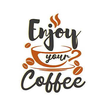 Coffee Words Quotes, Banner Message, Element Drawing, Coffee Text, Starbucks T Shirt, Drink Graphic, Retro Banner, Coffee Typography, Label Png