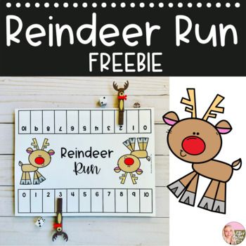 Pre K Reindeer Activities, Reindeer Prek Activities, Reindeer Math Kindergarten, Reindeer Unit Kindergarten, Reindeer Literacy Preschool, Reindeer Run, Christmas Speech Therapy, Reindeer Games, Letter Games