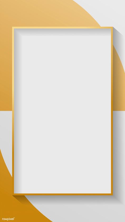 Blank rectangle abstract frame vector | premium image by rawpixel.com / taus Instagram Png, Wallpaper Ocean, Trees Wallpaper, Gold Wallpaper Background, Studio Background Images, Abstract Wallpaper Backgrounds, Powerpoint Background Design, Photo Frame Design, Background Design Vector