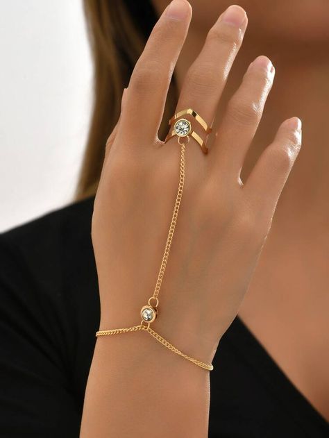 Hand Jewelry Rings, Hand Chain Jewelry, Finger Bracelets, Fancy Jewellery Designs, Belly Jewelry, Gold Collar, Neck Jewellery, Jewelry Fashion Trends, Eye Brushes