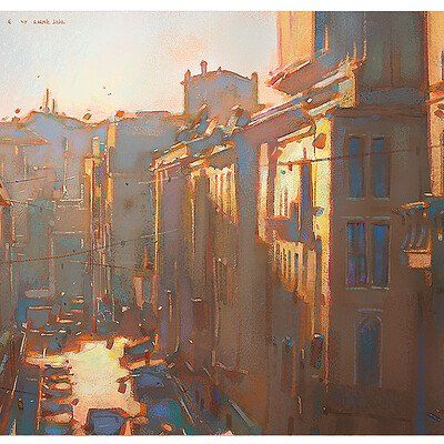 ArtStation - Krenz Cushart 판타지 아트, Traditional Paintings, Environment Concept Art, Environmental Art, Art Studies, Pretty Art, 그림 그리기, Painting Inspiration, Aesthetic Art