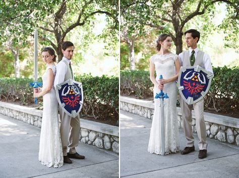 Legend Of Zelda Wedding Theme, Zelda Wedding Theme, Legend Of Zelda Wedding, Zelda Wedding, Cosplay Wedding, Gamer Wedding, Nerd Wedding, Nerdy Wedding, Zelda Cosplay