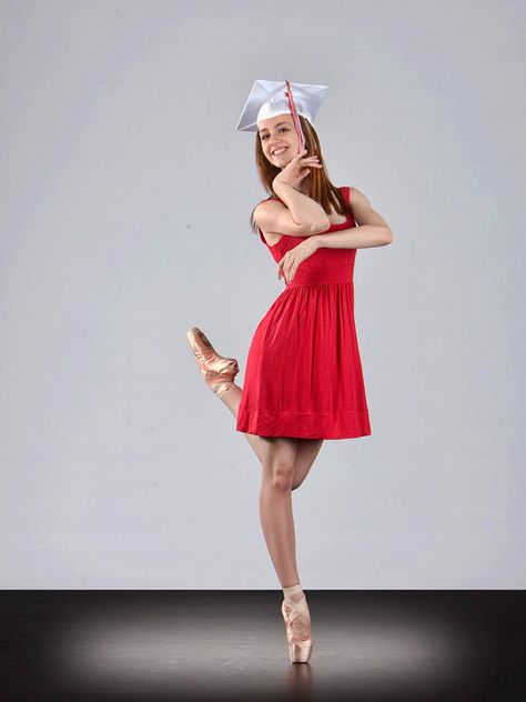 For Michelle, this would be too cute, for her graduation, not trying to rush things, take your time, its just an idea... Dancer Senior Pictures, Ballet Senior Pictures, Dance Senior Pictures, Poses To Try, Dance Jazz, Dance Picture Poses, Dance Photo Shoot, Dancer Photography, Ballet Pictures