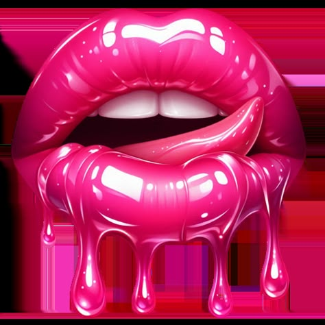 Vibrant Drip: Bold Lip Art Collection - Artnaqoushi's Ko-fi Shop - Ko-fi ❤️ Where creators get support from fans through donations, memberships, shop sales and more! The original 'Buy Me a Coffee' Page. Pictures Of Lips, Swag Pictures, Pink Lips Art, Lips Logo, Lips Illustration, Pop Art Lips, Lips Art Print, Lip Logo, Pop Art Images