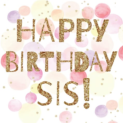 #happybirthday #birthday #birthdaywishes #sis #sister #happybirthdaysister Birthday Greetings For Sister, Happy Birthday Wishes Sister, Happy Birthday Sister Quotes, Happy Birthday Sis, Best Birthday Quotes, Funny Happy Birthday Wishes, Sister Birthday Quotes, Birthday Greetings Friend, Birthday Wishes For Sister