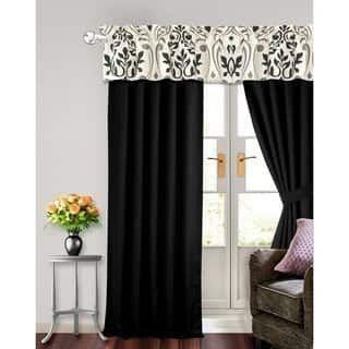 (paid link) Affordable the end & Drapes for your Home Living Room Black Curtains, Lace Window, Window Treatments Living Room, French Country Living Room, Church Windows, Black Drapes, Black Curtains, Window Room, Living Room Windows