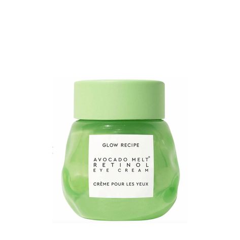 Avocado Fine Line Eye Cream with Retinol Glow Recipe Products, Glow Recipe Avocado, Hyaluronic Acid Lips, Hyaluronic Acid Moisturizer, Raspberry Extract, Blueberry Extract, Lip Gloss Balm, Glow Recipe, Kakadu Plum