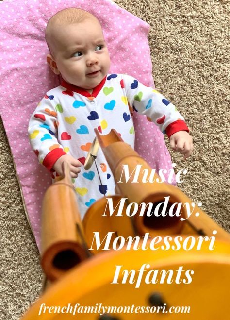 Music Activities For Infants, Baby Music Activities, Bamboo Chimes, Montessori Music, Montessori Infant, Children Projects, Music Monday, Music For Toddlers, French Family