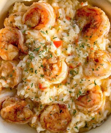 Cajun Risotto, Authentic Cajun Recipes, Cajun Crawfish, Shrimp Risotto, Cajun Shrimp, Risotto Recipes, Cajun Recipes, Southern Comfort, Southern Recipes