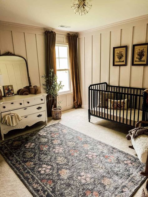 A Vintage Floral Baby Girl Nursery Baby Nursery Inspiration, Nursery Room Design, Baby Room Inspiration, Dream Nurseries, Nursery Room Inspiration, Baby Room Design, Nursery Baby Room, Vintage Nursery, In The Corner