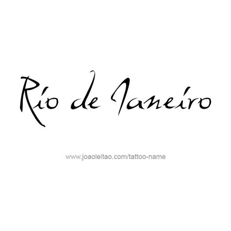 Rio de Janeiro City Name Tattoo Designs Tattoos with Names ❤ liked on Polyvore featuring accessories and body art Tattoos With Names, Name Tattoo Designs, Name Tattoo, Name Tattoos, Rio De Janeiro, Tik Tok, Body Art, Tattoo Designs, Cool Designs