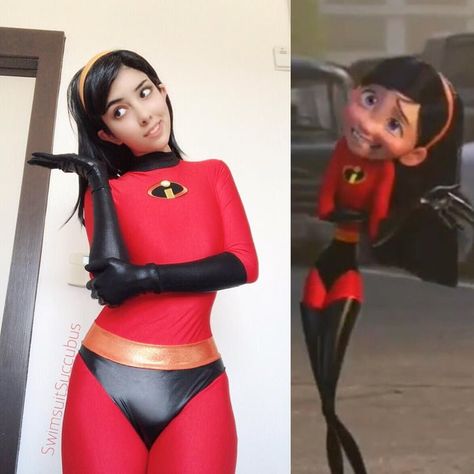 violeta os incriveis Violet Parr, Jessica Nigri, Disney Cosplay, Fantasias Halloween, Cosplay Characters, Amazing Cosplay, Manga Cosplay, Best Cosplay, Anime Cosplay