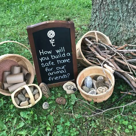 Outdoor Nature Area Eyfs, Reggio Emilia Forest Activities, Shed Classroom Ideas, Nature Preschool Classroom Decor, Nature School Design, Nature School Outdoor Classroom, Forest School Activities Eyfs, Outdoor Classroom Ideas, Nature Based Classroom