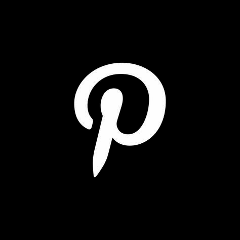 #pinterest #icon #ios14 #black #white Black White App Icons, Dark Apps, All Apps Icon, Icons Social Media, Pinterest Widget, Set Aesthetic, Icon Covers, App Store Icon, Mobile App Icon