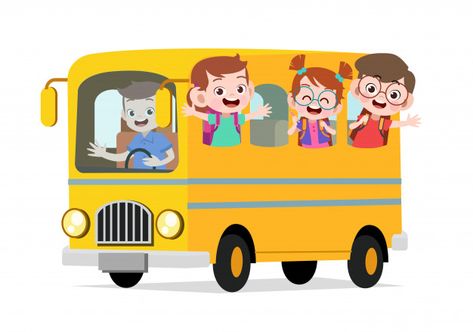 Cartoon School Bus, School Drawings, Bus Cartoon, Kids Background, School Banner, Girl Sleeping, Boys Playing, Happy Mom, Girl Reading