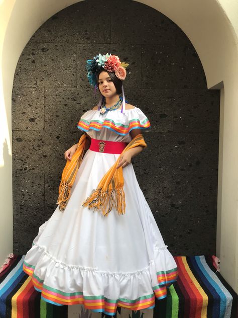 Excited to share this item from my #etsy shop: Mexican dress with top Handmade skirt Frida Kahlo style-womans mexican boho coco theme party day of the dead costume 100cm Immigration Art, Jalisco Dress, Folklorico Dresses, Dead Costume, Mexican Skirts, Mexican Clothing, Ideas Cuadros, Traditional Mexican Dress, Mexican Boho