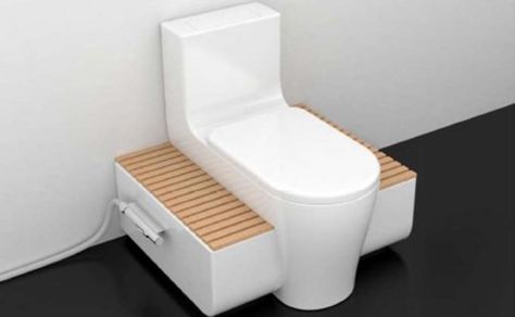 8 life saving toilet designs, ecological urinal, design without borders, sarah kell, loowatt, waterless toilets, turning human waste into bi... Toilet Designs, Western Toilet, Toilet And Bathroom Design, Toilette Design, Modern Toilet, Tiny House Bathroom, Toilet Design, Indian Home Decor, House Bathroom