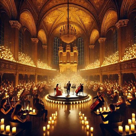 Immerse yourself in a mesmerizing musical journey with candlelit concerts, where classical and modern masterpieces are performed in breathtaking venues illuminated by the soft glow of countless… Candlelit Concert, Candlelight Concert, Casual Relationship, Contemporary Music, Flickering Candles, Romantic Evening, Movie Soundtracks, Summer Concert, Music Aesthetic