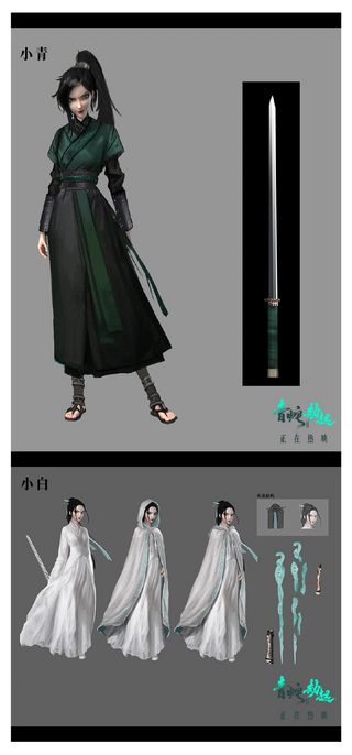 Chinese Style Dress, Chinese Cartoon, Old Fashion Dresses, Green Snake, White Snake, Anime Warrior, Japanese Animation, Movie Collection, Cartoon Movies