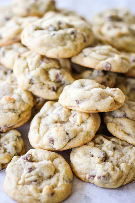 Chocolate Chip Cookie Recipe With Pudding, Pudding Chocolate Chip Cookies, Vanilla Pudding Cookies, Pudding Cookies Recipes, Chewy Chocolate Chip Cookies Recipe, Chocolate Chip Pudding, Chocolate Chip Pudding Cookies, Choco Chip Cookies, Pudding Cookies