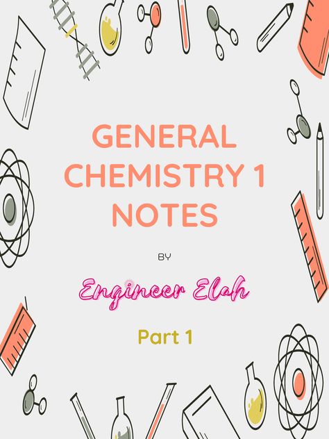 GEN CHEM 1 Notes BY ENGR ELAH - GENERAL CHEMISTRY 1 NOTES BY Part 1 TABLE OF CONTENTS MATTER AND 01 - Studocu Chemistry Chemical Reactions Notes, Bio Chemistry Notes, Gen Chem Notes, General Chemistry Notes College, Chemistry Stoichiometry Notes, Matter Notes Chemistry, Intro To Chemistry College Notes, General Chemistry Notes, Chemistry Notes Aesthetic