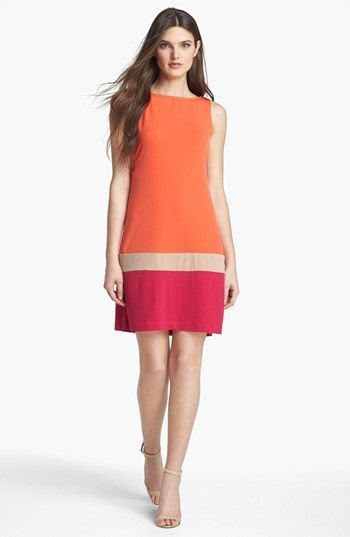 be53ee61104935234b174e62a07e53cfdesc47666456ri Mode Ab 50, Mode Casual, Colorblock Dress, One Piece Dress, Western Dresses, Linen Dresses, Nordstrom Dresses, Sewing Dresses, Simple Dresses